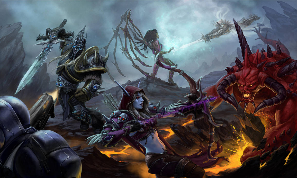 Heroes of the Storm by lithriel