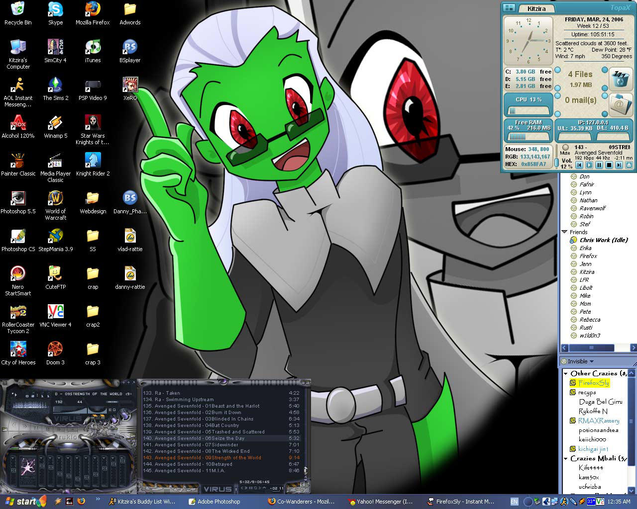 March '06 Desktop - Technus by Kitzira