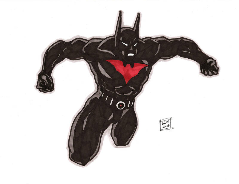 Batman Beyond Markers 10-2 by Glwills1126