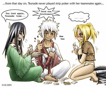 Naruto - Sannin Strippoker by sora-ko