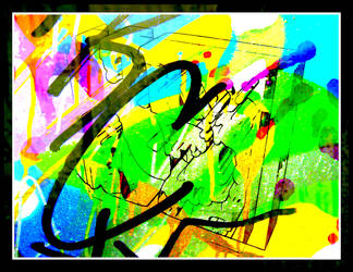 Modern times a Digital Abstract Artwork by MushroomBrain