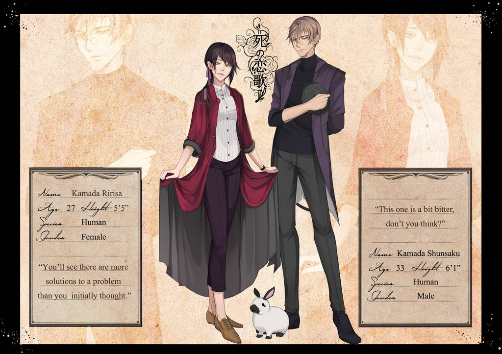 SNR : Kamada Shunsaku, Ririsa by BlackBunii