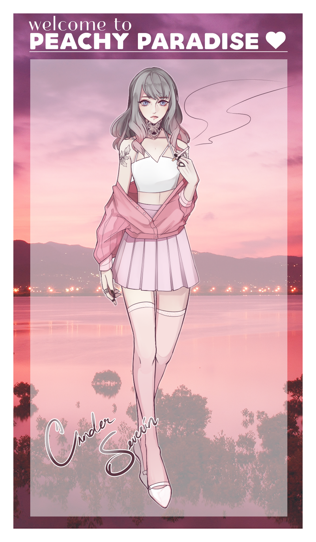 Peachy Paradise : Cinder by BlackBunii