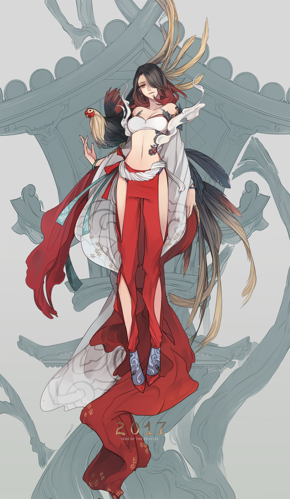 Rooster's Chick 2017 by BlackBunii