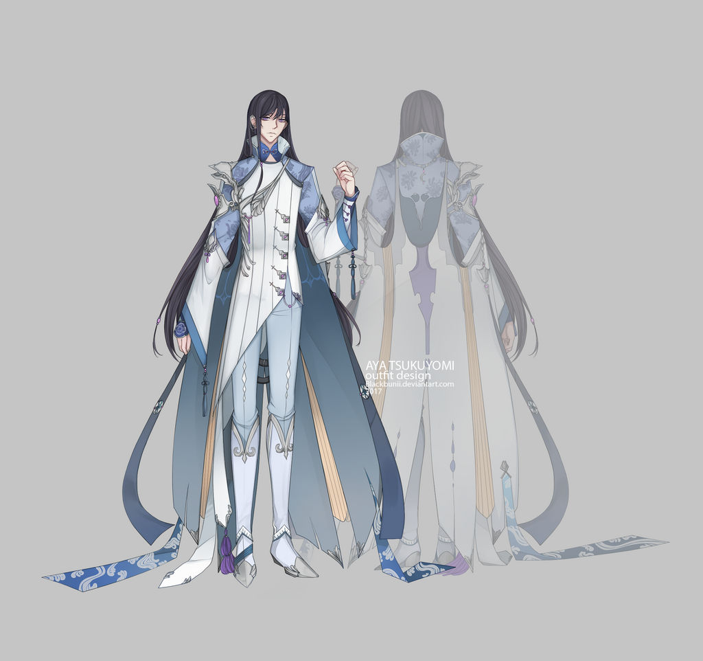 Outfit Design : Aya Tsukuyomi by BlackBunii