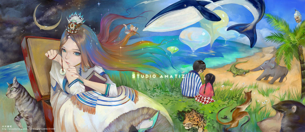Cover of story book by amatizking