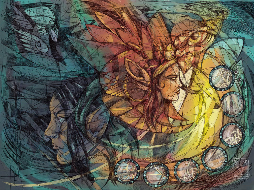 Chaos by dragonladych by dragonladych