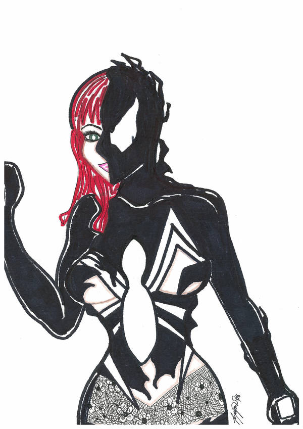 Mary Jane Is Becoming Venom By Jokerharley2345 On Deviantart
