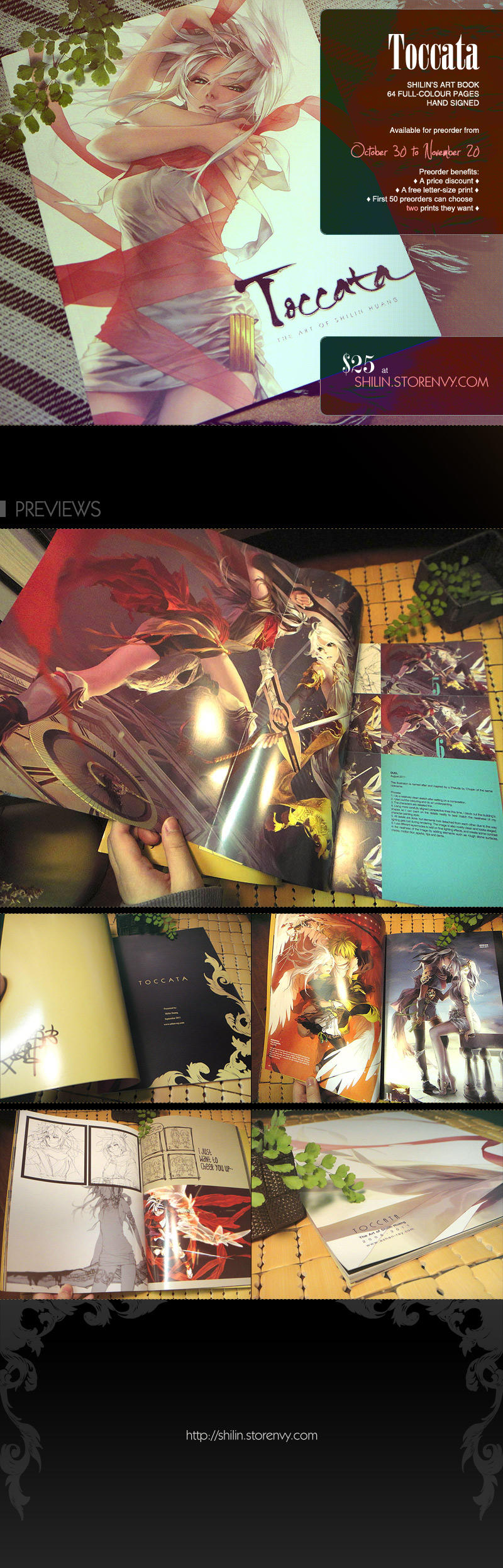 Toccata: Shilin's art book by shilin
