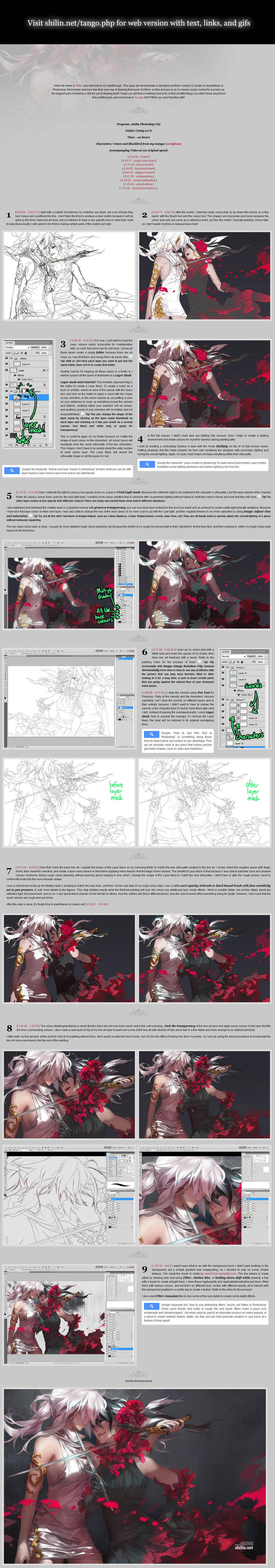 2013 Shilin's drawing tutorial/walkthrough by shilin