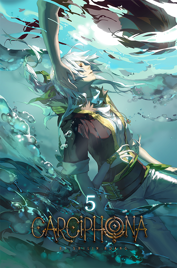 Carciphona book 5 cover by shilin