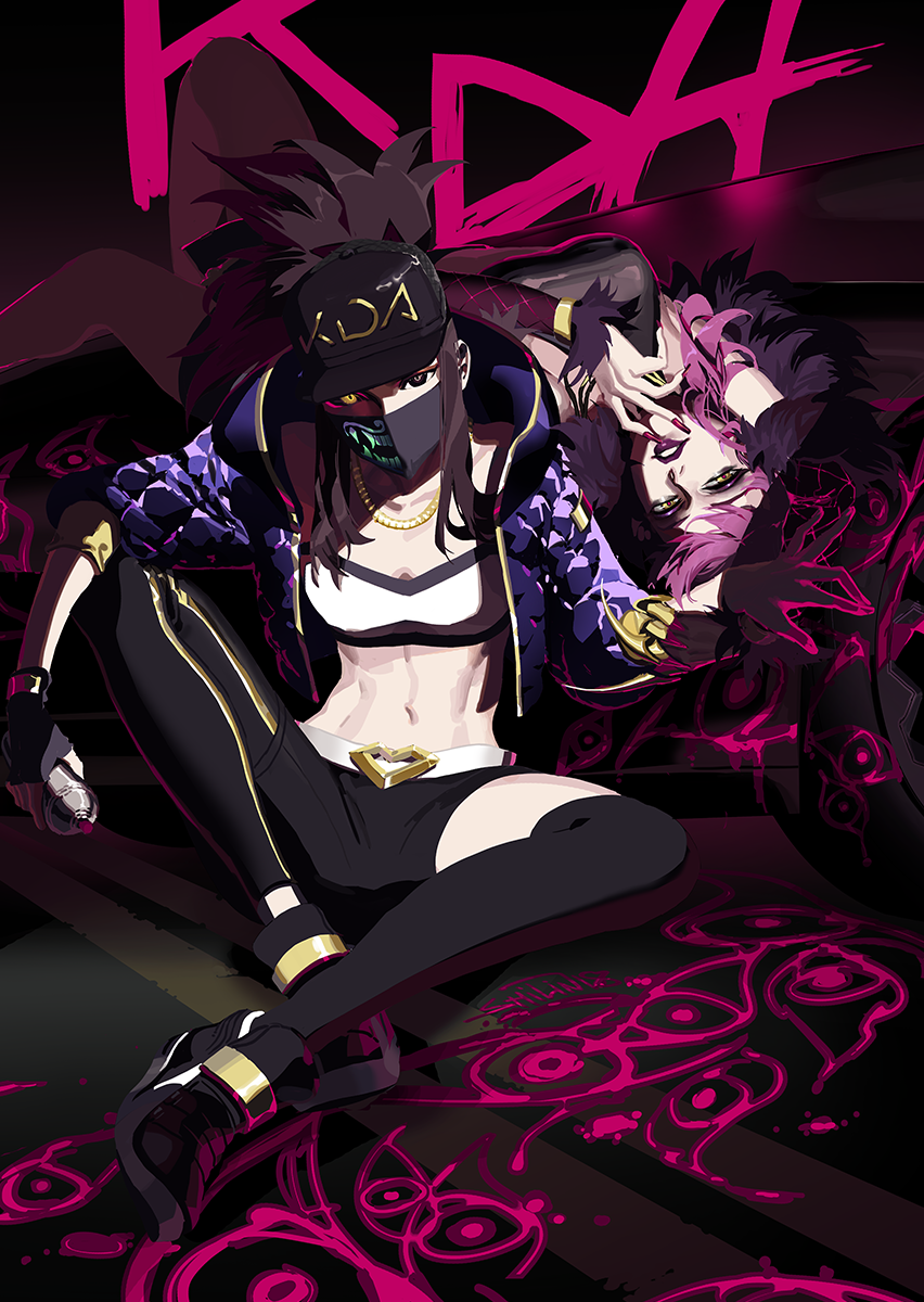 KDA Akali/Eve by shilin