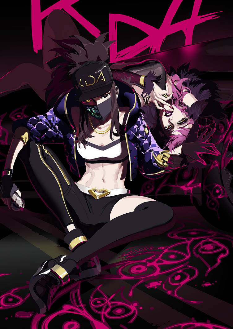 KDA Akali/Eve by shilin