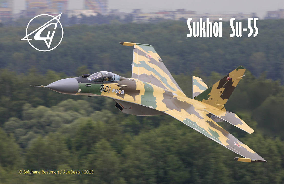 Sukhoi Su-55 'Freeride' by Bispro