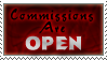 dA Stamp - Commissions Open by lynkx-ie