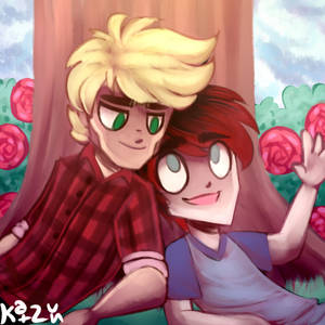 Ryan and Emmet Roses by Katzun Ryan and Emmet Roses by Katzun