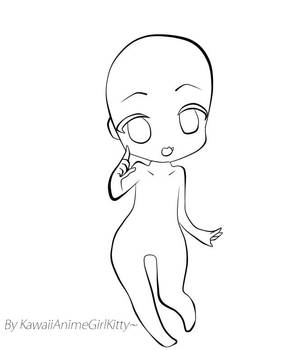Anime Chibi Girl Base By Kawaiianimegirlkitty On Deviantart