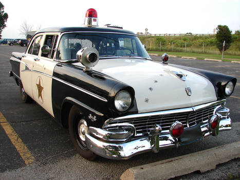 Vintage Police Car 1 by FantasyStock