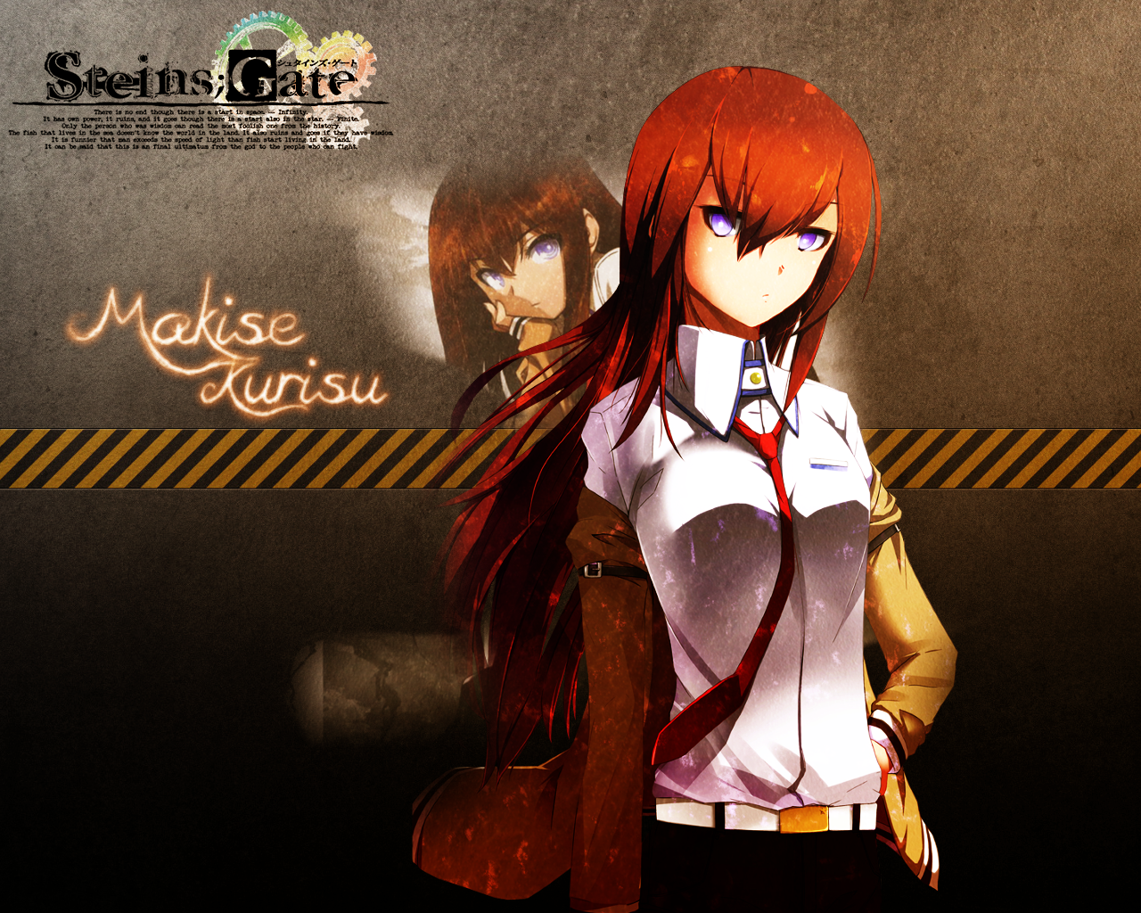 Steins Gate: Makise Kurisu - WALLPAPER by Silas-Tsunayoshi