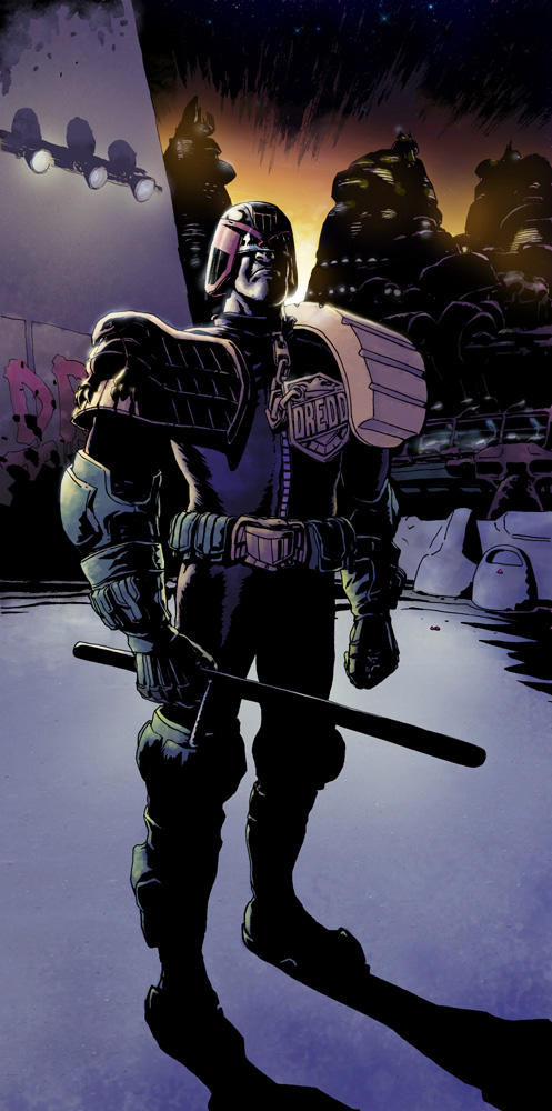 Judge Dredd Sampler by leeoconnor