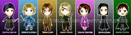 Chibi DADA Teachers by LiviDela