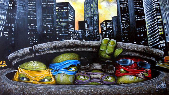 Teenage mutant ninja turtles by JBerlyart