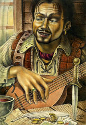 Drunken Bard by RezoKaishauri