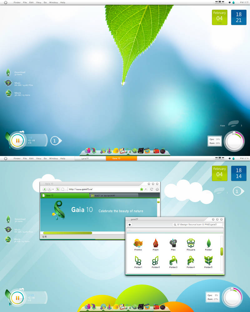 Complete, Gaia10 for WinXP by Edl21