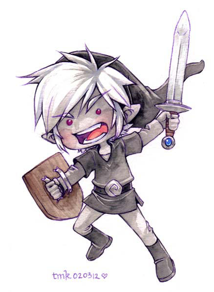 Dark Link - H2O by DreamworldStudio