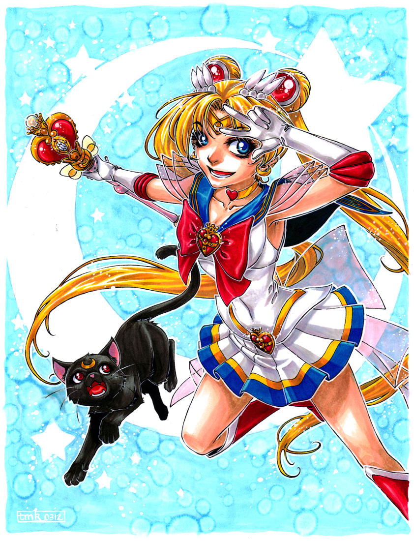 Pretty Soldier Sailor Moon by DreamworldStudio