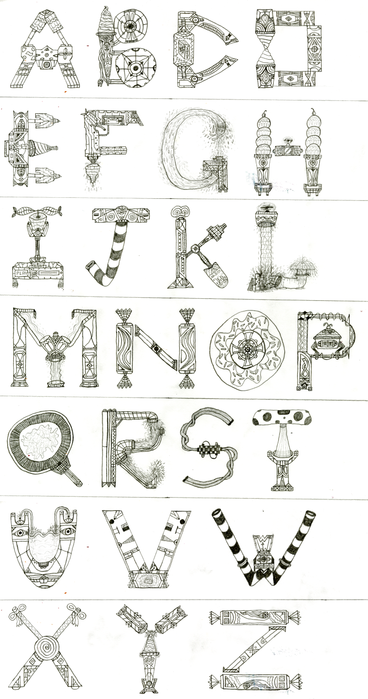 F.M.P. - Typography: Tasty Technology by Naean