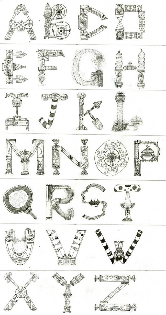 F.M.P. - Typography: Tasty Technology by Naean