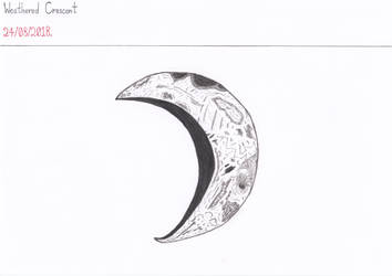 Weathered Crescent by Naean