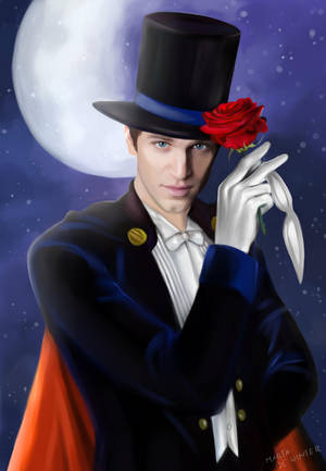 Keegan Allen as Tuxedo Mask by MartaDeWinter Keegan Allen as Tuxedo Mask by MartaDeWinter