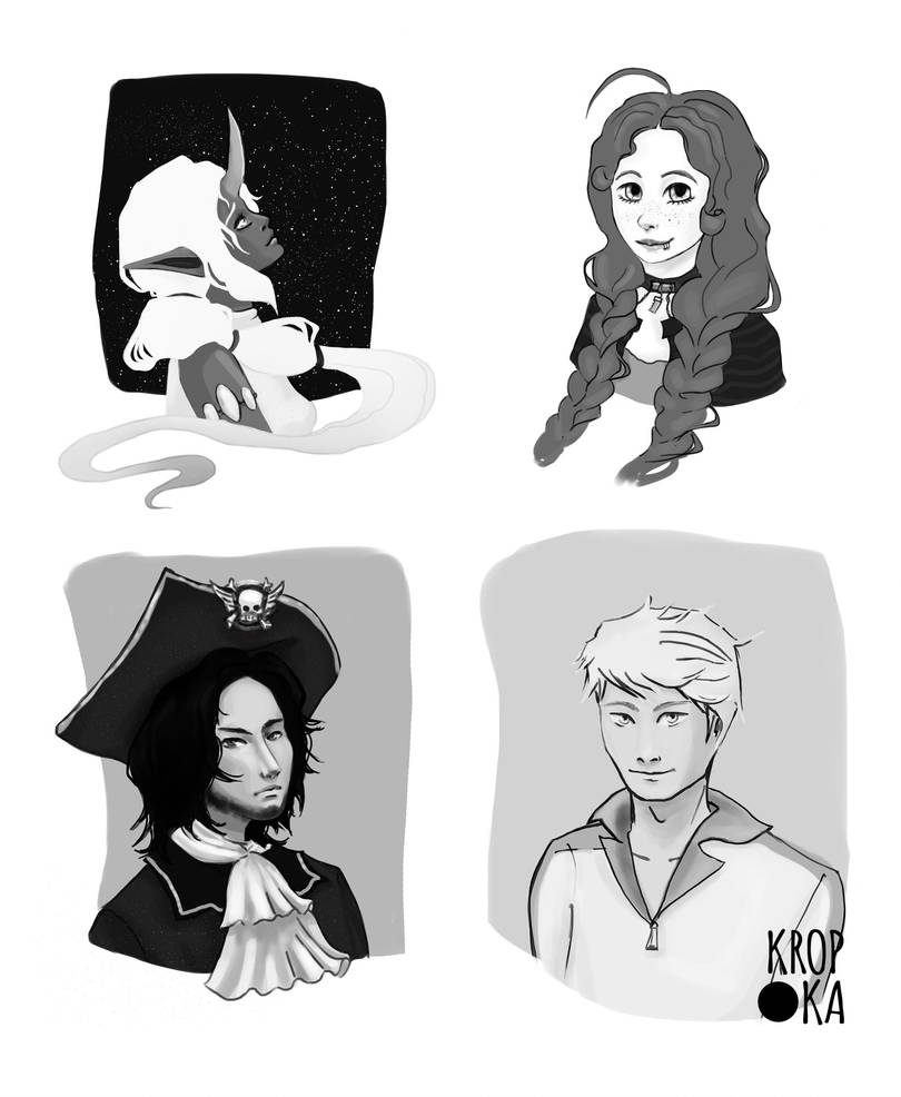 Sketch commissions by Katois Sketch commissions by Katois