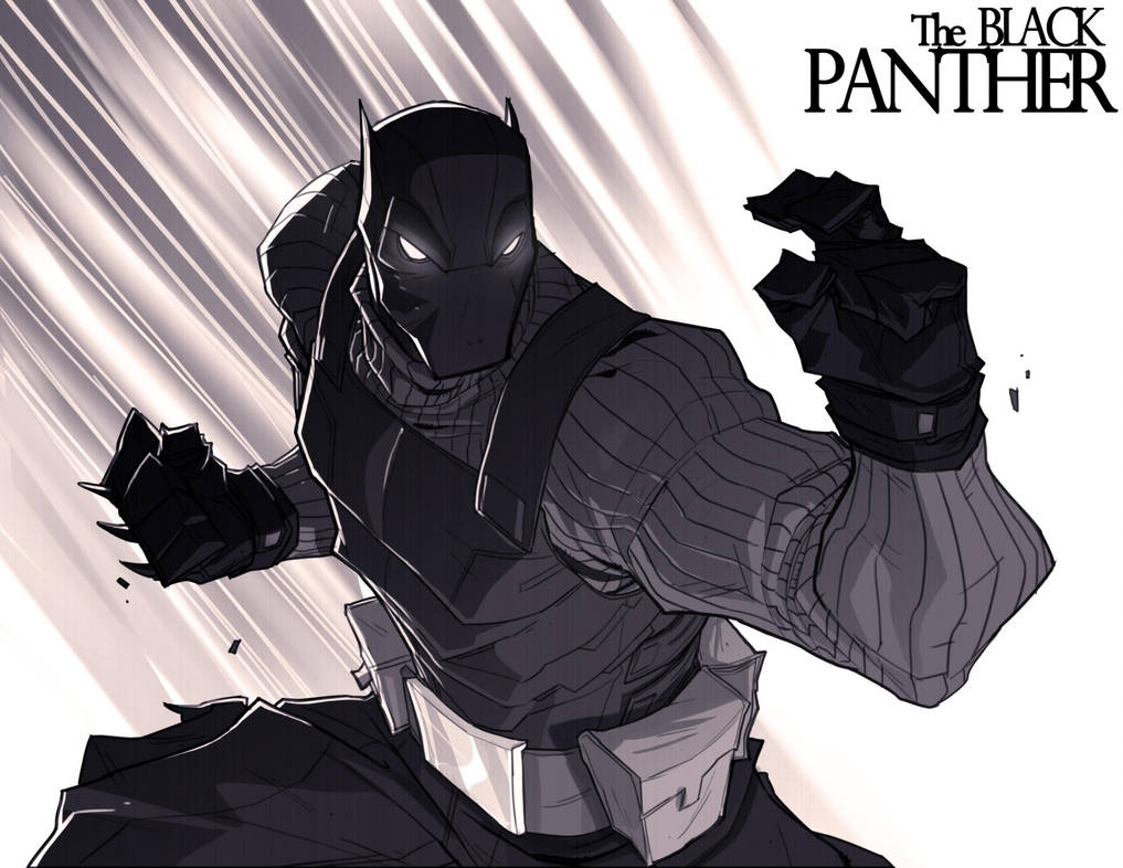 Another Black Panther by chriscopeland