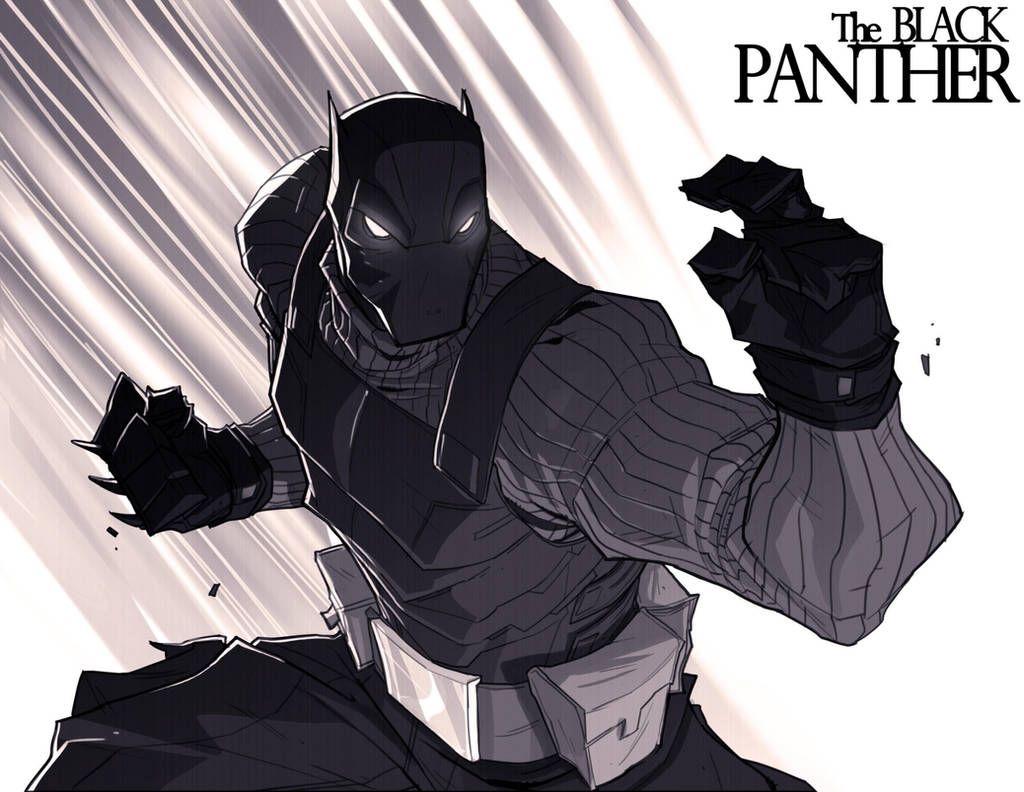 Another Black Panther by chriscopeland