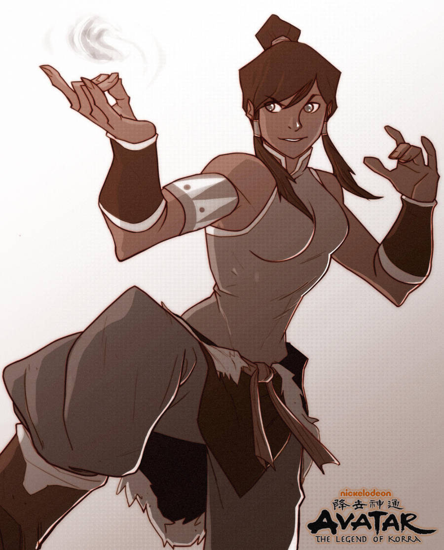 Korra by chriscopeland