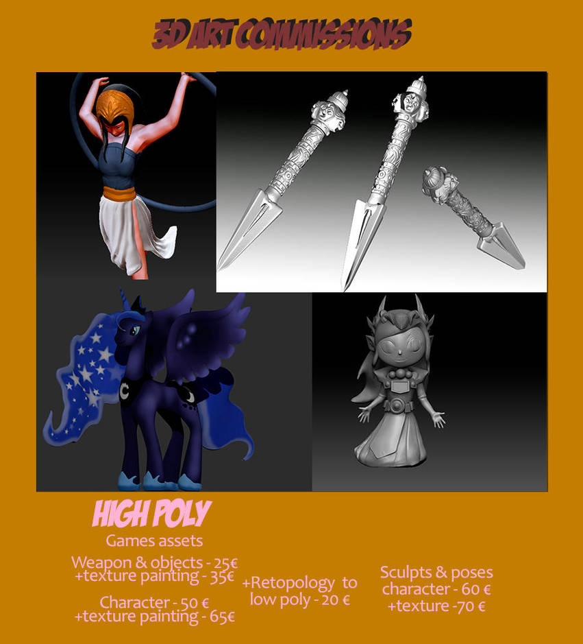 3dcomissions by Upnova 3dcomissions by Upnova