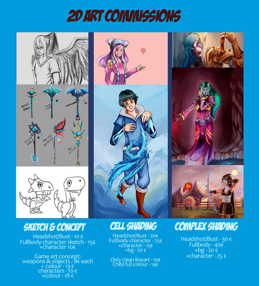 2dcomissions by Upnova 2dcomissions by Upnova