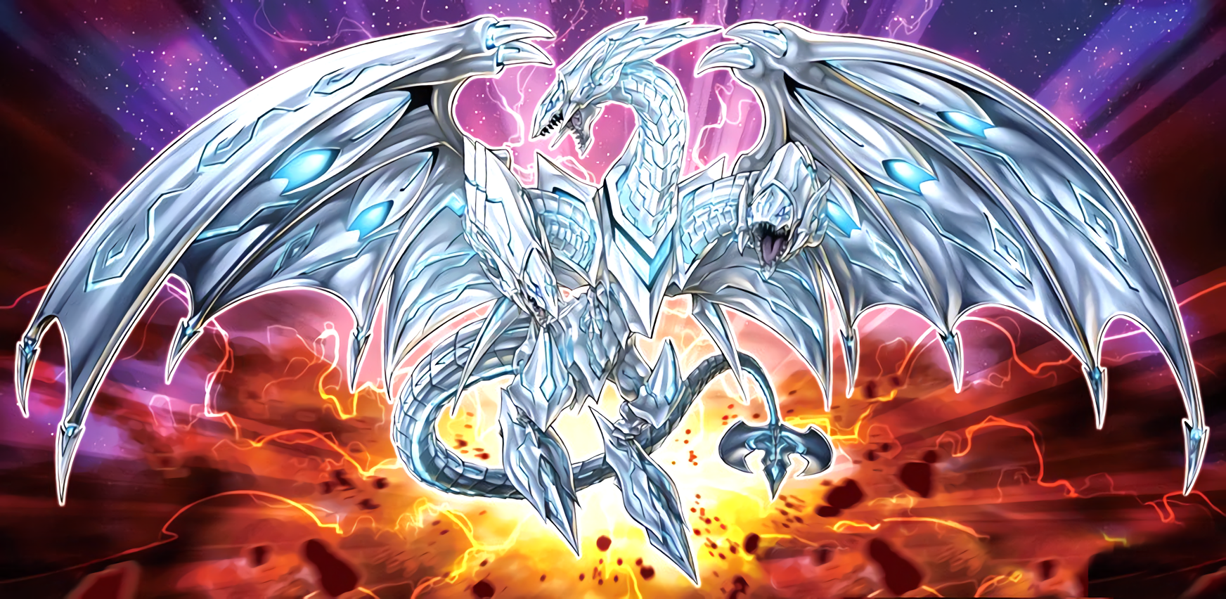 Neo Blue-Eyes Ultimate Dragon full artwork  by AlanMac95 ...