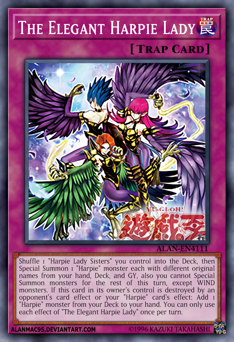 The Elegant Harpie Lady by AlanMac95 on DeviantArt