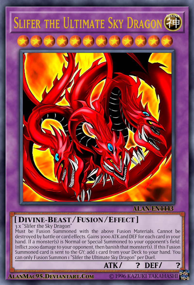 Slifer the Ultimate Sky Dragon by AlanMac95 on DeviantArt