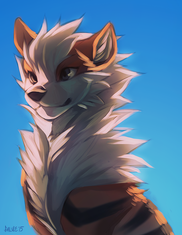 Blue Sky Arcanine by falvie