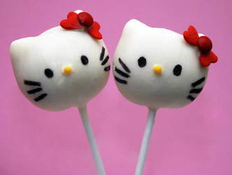 Hello Kitty Cake Pops By Keriwgd On Deviantart