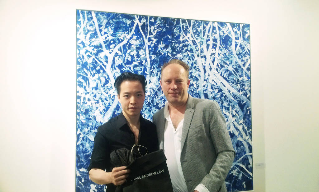 MICHAEL ANDREW LAW Meets PAINTER ANDREW TAYLOR by michaelandrewlaw