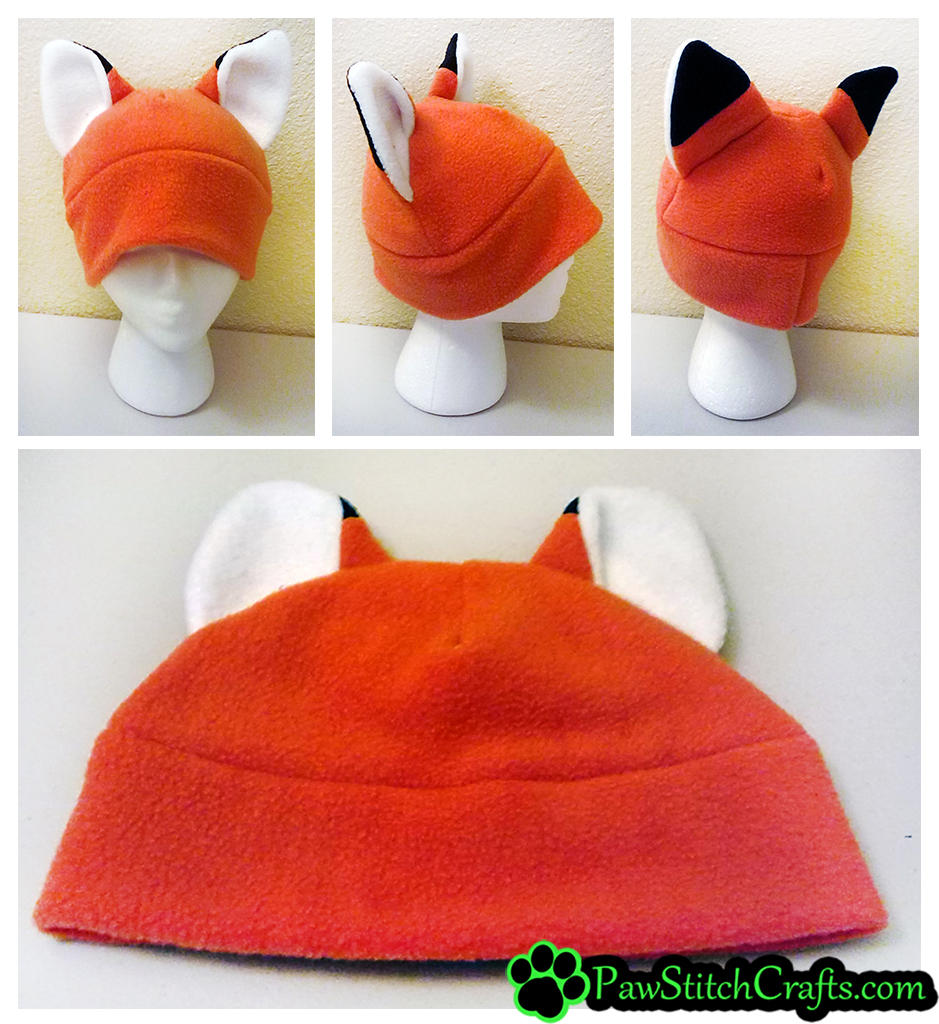 Orange Fox Hat by CalicoSarah on DeviantArt