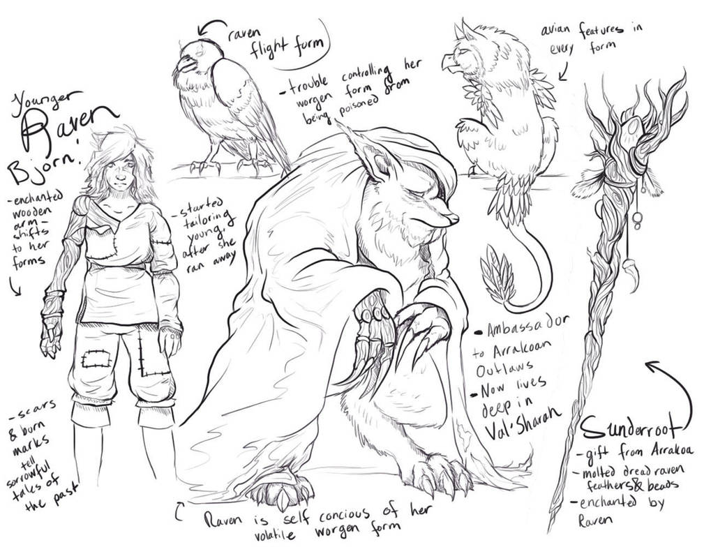 Character Reference sketches by kelley-a