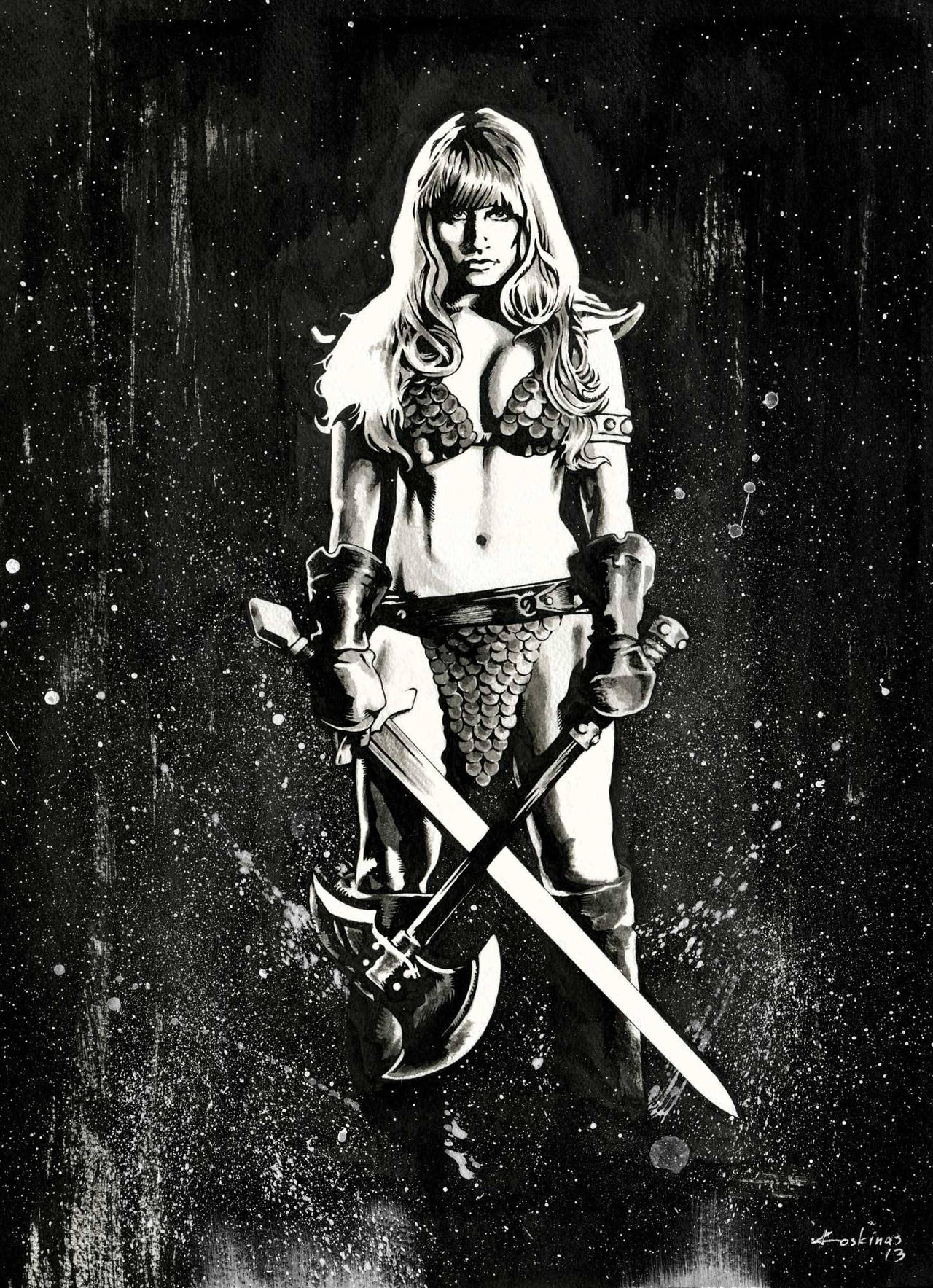 Red Sonja - For Sale by dimitriskoskinas