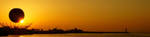 Sunset over Turkish Balloon v2 by Navvyblue